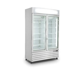 Saro Koelkast met 2 glasdeuren model g 885 Saro Koelkast met 2 glasdeuren model g 885