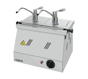 Saro Bainmarie 2 x 1 4 en 2 x 1 6 met pompkop model bm-