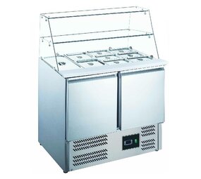 Saro Saladette with glass top model es 900 g