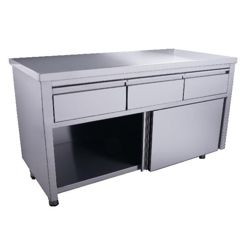 Saro Schuifdeurkast - 3 lades 1400x700mm | 700-2210