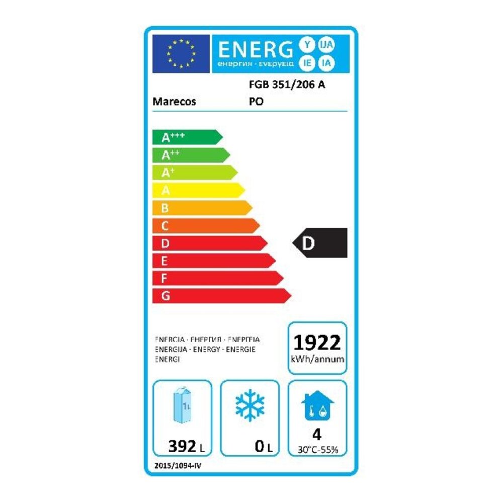 Saro Backbarcooler model fgb 351-206 apo | 486-2020