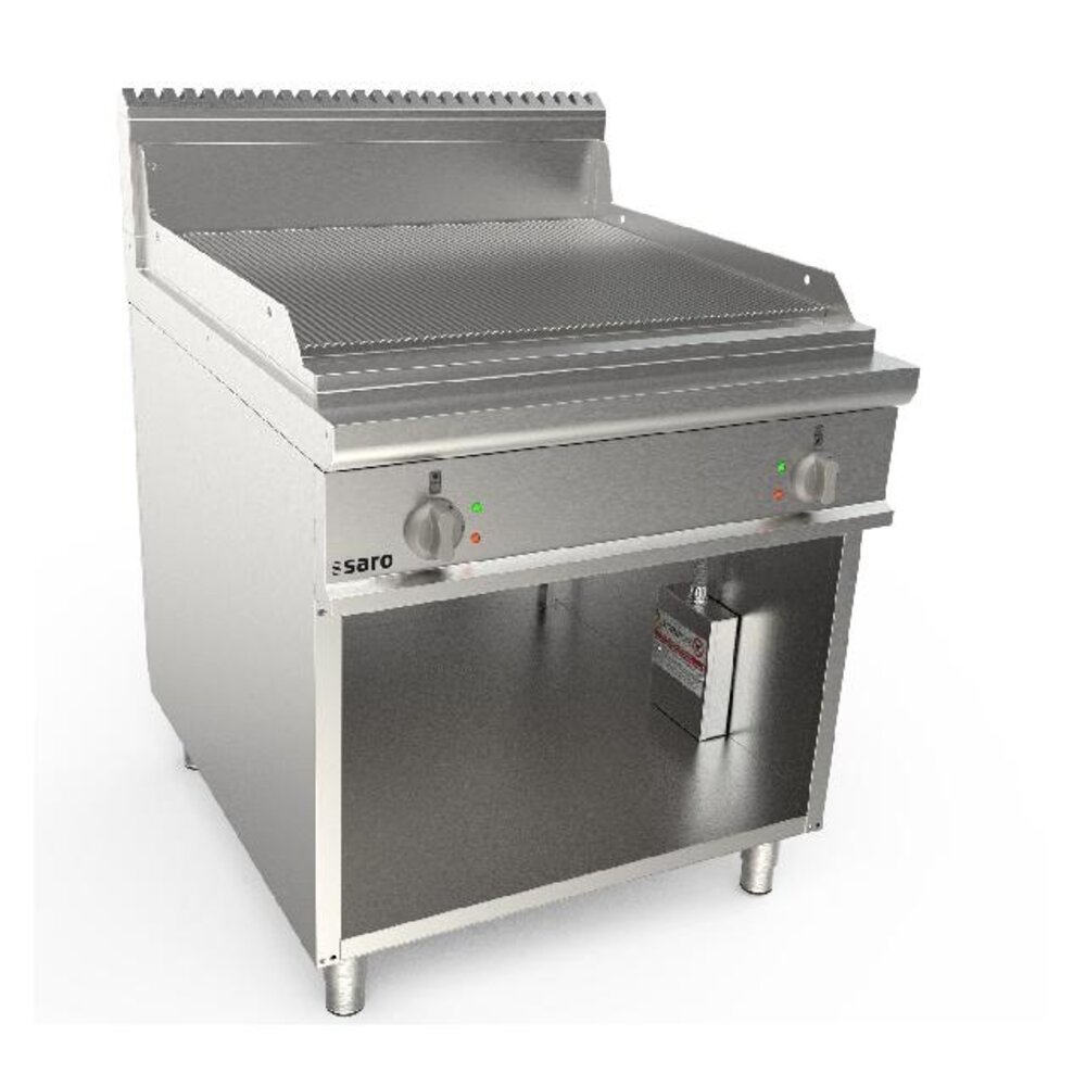 Saro Elektrische bakplaat met open onderstel - model lq | 423-8740 Saro Elektrische bakplaat met open onderstel - model lq | 423-8740