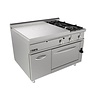Saro Kookplaat fornuis gasoven + 2 branders + deur lq - | 423-8120 Saro Kookplaat fornuis gasoven + 2 branders + deur lq - | 423-8120
