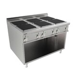 Saro Elektrisch fornuis open onderbouw 6 platen lq - mo
