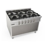 Saro Gasfornuis open onderbouw 6 pits lq - model lq   c