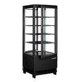 Saro Koelvitrine sc 100 dt zwart