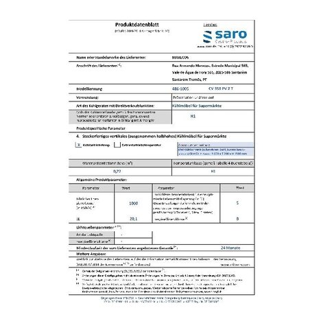 Saro 2 - zone wijnklimaatkast model cv 350 pv 2t | 486-1005
