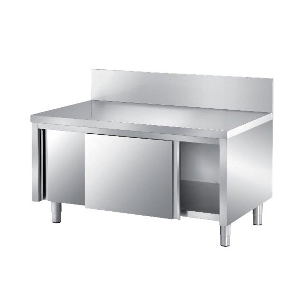 Saro Machinekast met opstand en schuifdeuren 2000x700x7 | 700-8065 Saro Machinekast met opstand en schuifdeuren 2000x700x7 | 700-8065