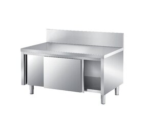 Saro Machinekast met opstand en schuifdeuren 1400x700x7