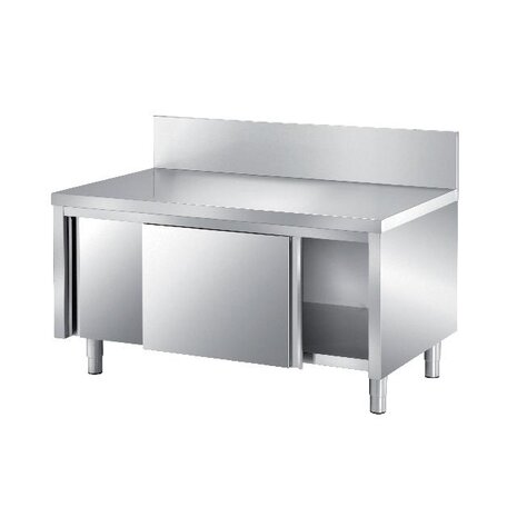 Saro Machinekast met opstand en schuifdeuren 2000x700x7 | 700-8030 Saro Machinekast met opstand en schuifdeuren 2000x700x7 | 700-8030