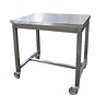 Saro Mobiele werktafels 1000x600x850mm aisi304 | 700-7680 Saro Mobiele werktafels 1000x600x850mm aisi304 | 700-7680