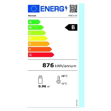 Saro Koelkast met glazen deur model mm5 een pv | 486-4015 Saro Koelkast met glazen deur model mm5 een pv | 486-4015