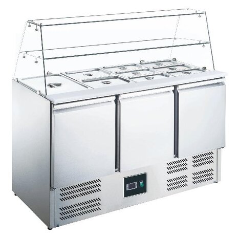Saro Saladette with glass top model es 903 g | 465-1090