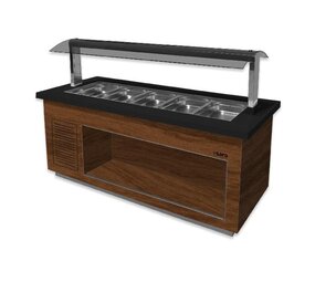 Saro Warm buffet model premium line sb-h 170 bruin zwar Saro Warm buffet model premium line sb-h 170 bruin zwar