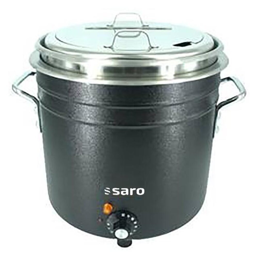 Saro Retro soepketel model retro zwart | 175-2210