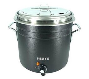 Saro Retro soepketel model retro zwart Saro Retro soepketel model retro zwart