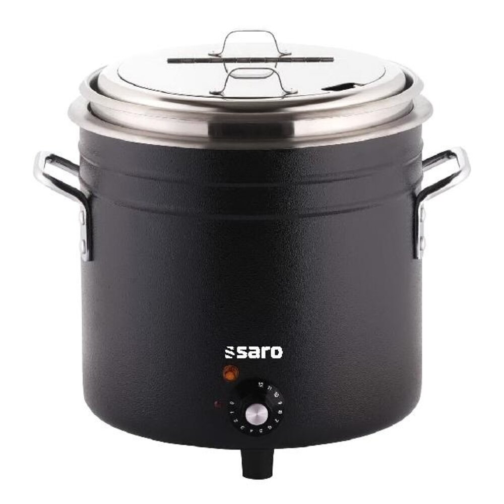 Saro Retro soepketel model retro zwart | 175-2210