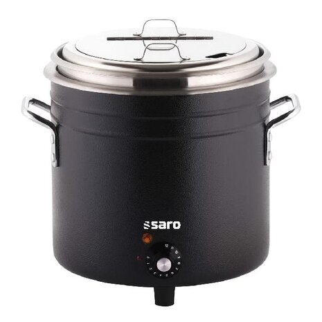 Saro Retro soepketel model retro zwart | 175-2210