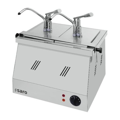 Saro Bainmarie 2 x 1 4 en 2 x 1 6 met pompkop model bm- | 421-2500 Saro Bainmarie 2 x 1 4 en 2 x 1 6 met pompkop model bm- | 421-2500