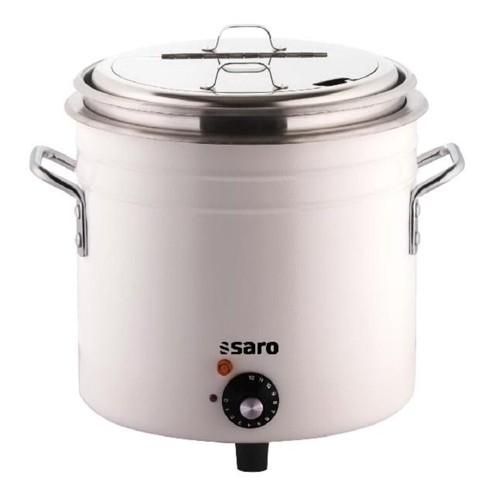 Saro Retro soepketel model retro wit | 175-2205