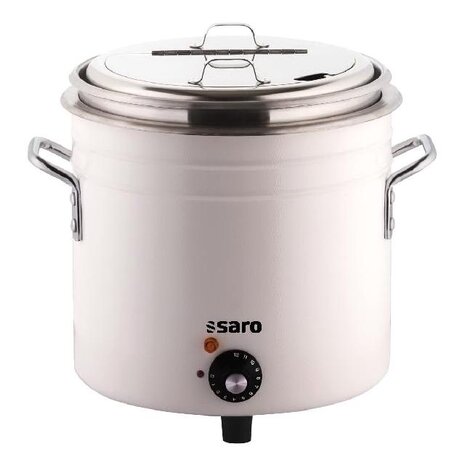 Saro Retro soepketel model retro wit | 175-2205