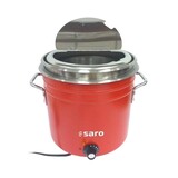 Saro Retro soepketel model retro red