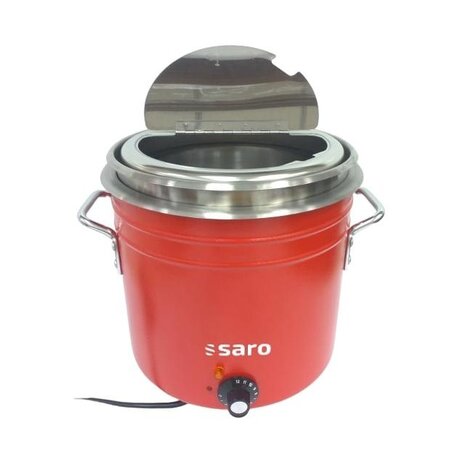 Saro Retro soepketel model retro red | 175-2200 Saro Retro soepketel model retro red | 175-2200