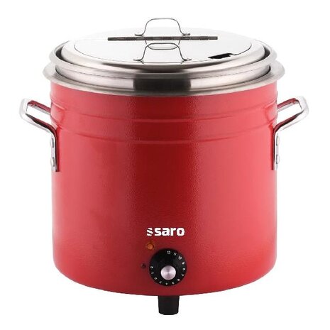 Saro Retro soepketel model retro red | 175-2200 Saro Retro soepketel model retro red | 175-2200