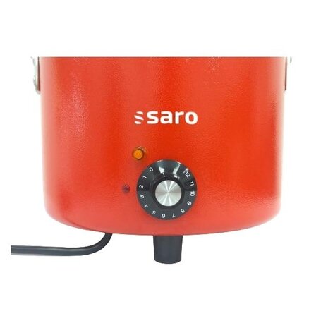 Saro Retro soepketel model retro red | 175-2200 Saro Retro soepketel model retro red | 175-2200