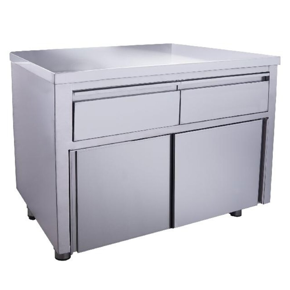 Saro Schuifdeurkast - 2 lades 1200x700mm | 700-2205 Saro Schuifdeurkast - 2 lades 1200x700mm | 700-2205