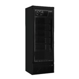 Saro Koelkast met glazen deur - zwart model gtk 600