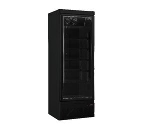 Saro Koelkast met glazen deur - zwart model gtk 600 Saro Koelkast met glazen deur - zwart model gtk 600