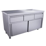 Saro Schuifdeurkast - 3 lades 1600x700mm