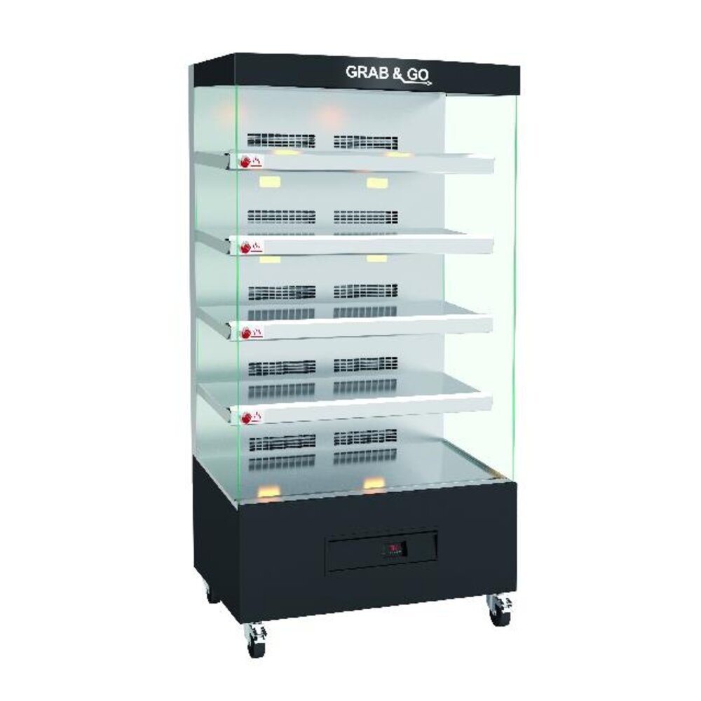 Saro Zelfbediening verwarmde vitrines 1 zone - model 10 | 106-2315