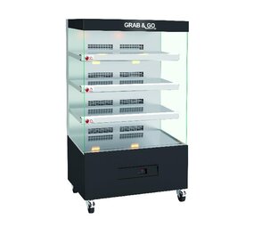 Saro Zelfbediening verwarmde vitrines 1 zone - model 10 Saro Zelfbediening verwarmde vitrines 1 zone - model 10