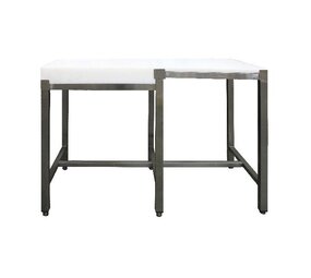 Saro Demontagetafel met hakblok zonder opstand 1000x500 Saro Demontagetafel met hakblok zonder opstand 1000x500