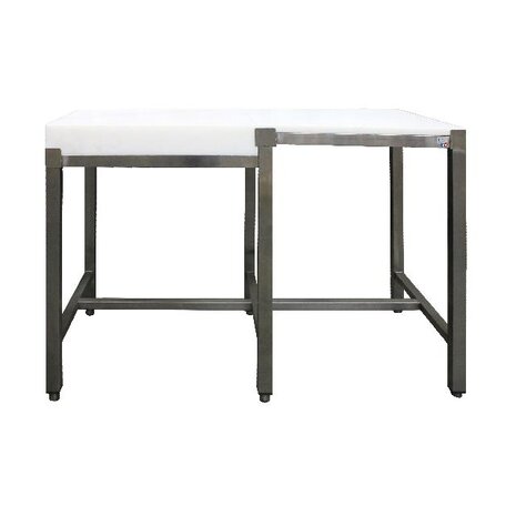Saro Demontagetafel met hakblok zonder opstand 1200x600 | 700-7715 Saro Demontagetafel met hakblok zonder opstand 1200x600 | 700-7715