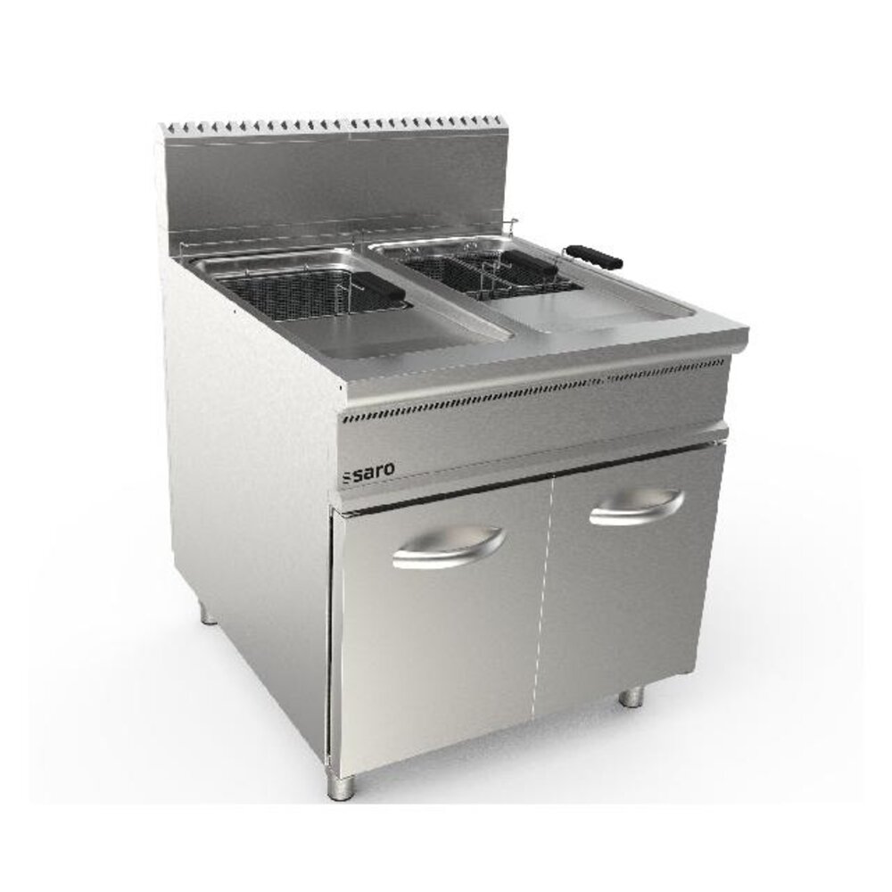 Saro Gasfriteuse 2 x 22 l lq - model lq   flg2v22 | 423-8305 Saro Gasfriteuse 2 x 22 l lq - model lq   flg2v22 | 423-8305