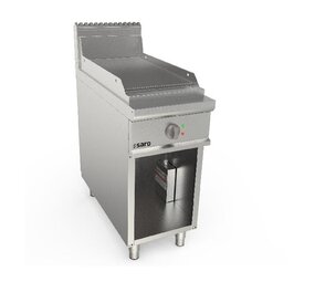 Saro Elektrische bakplaat met open onderstel - model lq Saro Elektrische bakplaat met open onderstel - model lq