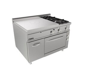 Saro Kookplaat fornuis elektrische oven + 2 branders + Saro Kookplaat fornuis elektrische oven + 2 branders +