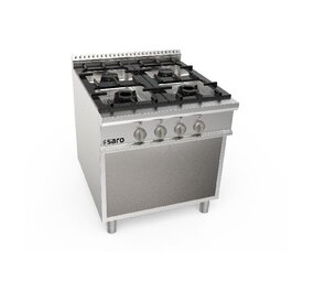 Saro Gasfornuis open onderbouw 4 pits lq - model lq c Saro Gasfornuis open onderbouw 4 pits lq - model lq c