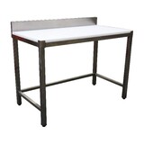 Saro Snijtafel met opstand 1600x700 aisi 430