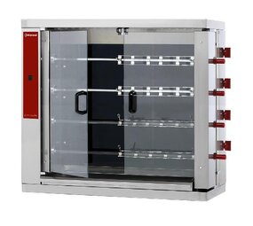 Diamond Vitroceramisch kippenspit, 4 spitten (24 kippen) Diamond Vitroceramisch kippenspit, 4 spitten (24 kippen)