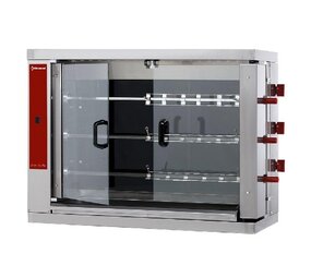 Diamond Vitroceramisch kippenspit, 3 spitten (18 kippen) Diamond Vitroceramisch kippenspit, 3 spitten (18 kippen)