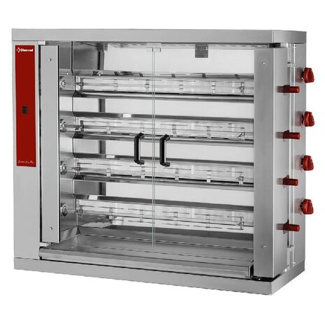 Diamond Kippenspit gas, 4 spitten (24 kippen) | RVG/4-CM