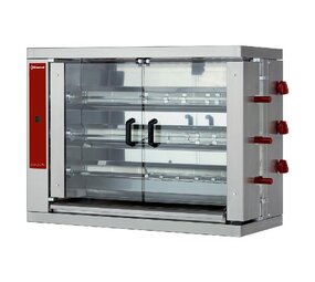 Diamond Kippenspit gas, 3 spitten (18 kippen)