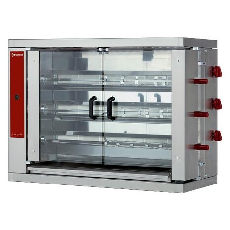 Diamond Kippenspit gas, 3 spitten (18 kippen) | RVG/3-CM