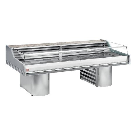 Diamond Gekoelde vitrine toonbank met ruit   self-service  , op sokkels | SG20BS/A1-R2 Diamond Gekoelde vitrine toonbank met ruit   self-service  , op sokkels | SG20BS/A1-R2