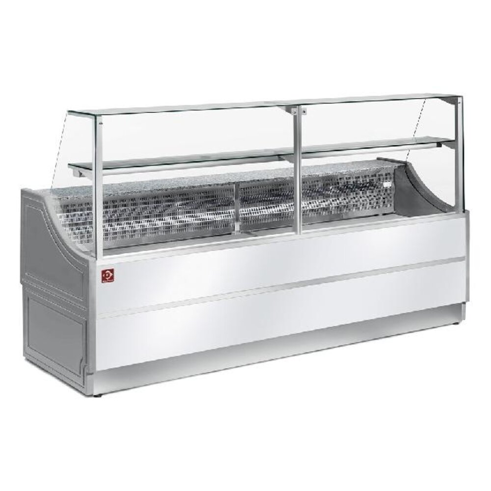 Diamond Gekoelde uitstaltoonbank rechte ruiten 90°, met reserve | OL104/A2-R/R2 Diamond Gekoelde uitstaltoonbank rechte ruiten 90°, met reserve | OL104/A2-R/R2