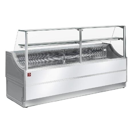 Diamond Gekoelde uitstaltoonbank rechte ruiten 90°, met reserve | OL104/A2-R/R2 Diamond Gekoelde uitstaltoonbank rechte ruiten 90°, met reserve | OL104/A2-R/R2